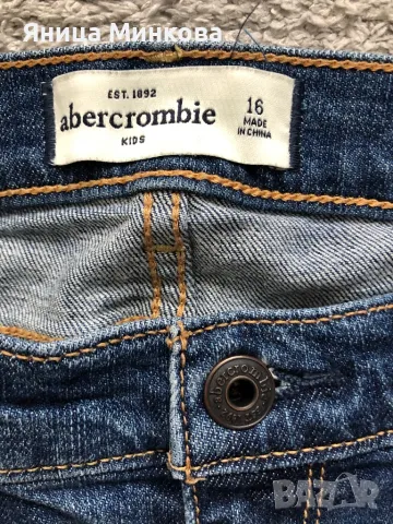 Детски дънки Abercrombie, ръст до 164 см, снимка 5 - Детски панталони и дънки - 49166222