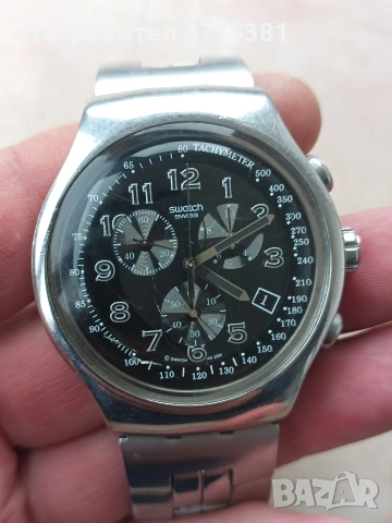 Часовник SWATCH хронограф, снимка 7 - Мъжки - 53210938