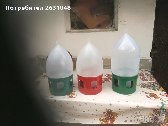 Антибактериална Поилка за гълъби и птици , снимка 5 - За птици - 33055891