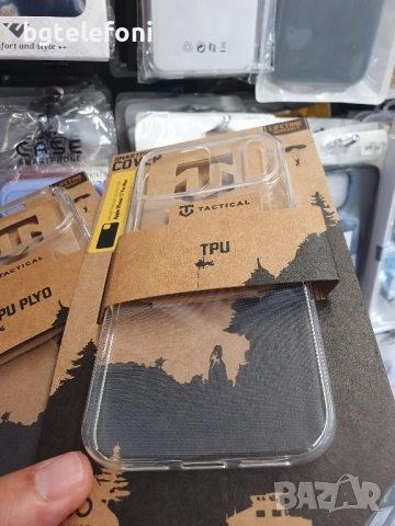 iPhone 17 Pro , iPhone 17 Pro Max прозрачни гърбове TACTICAL, снимка 3 - Калъфи, кейсове - 51695016