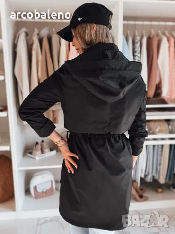 Дамско преходно яке тип парка NEWMOON, 2цвята , снимка 9 - Якета - 49054507