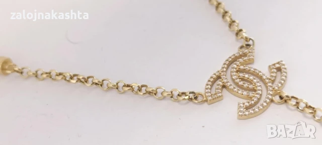 Ново Златно колие Chanel-8,81гр/14кр, снимка 7 - Колиета, медальони, синджири - 50976072