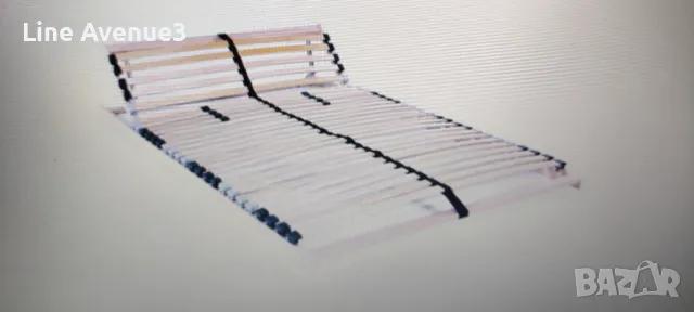  Подматрачна рамка с 28 ламела, 7 зони, 140x200 см