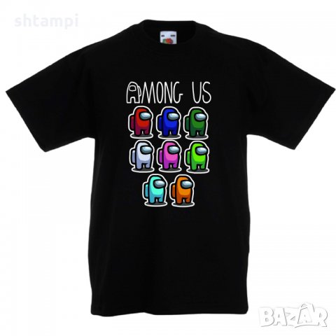 Детска тениска Among Us 6, снимка 6 - Детски тениски и потници - 32919074