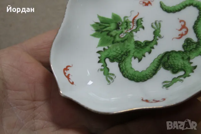Немска порцеланова чиния ''Meissen'', снимка 5 - Колекции - 48473927