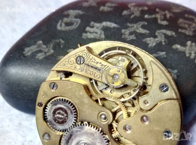 МЕХАНИЗЪМ от СТАР КОЛЕКЦИОНЕРСКИ РЯДЪК МОДЕЛ МЕХАНИЧЕН ДЖОБЕН ЧАСОВНИК 44427, снимка 10 - Антикварни и старинни предмети - 48553684