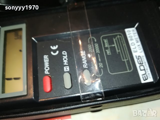 ELDES ELD9010 LUX METER-ВНОС AUSTRIA 2208221927, снимка 5 - Друга електроника - 37770094