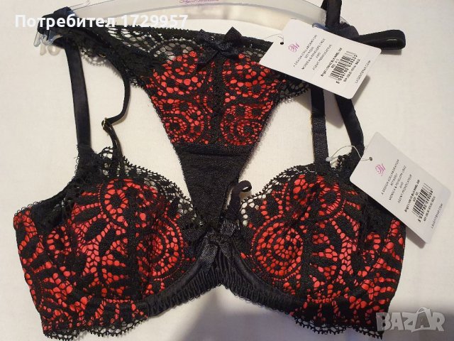 СЕКСИ Сутиен и прашки L'Agent By Agent Provocateur S-UK 32B, снимка 9 - Корсети, бюстиета, топове - 39161903