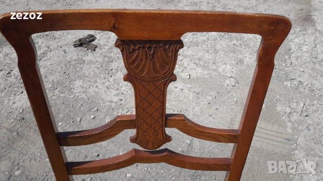 Столове-барок-4бр.№022, снимка 7 - Столове - 51461169