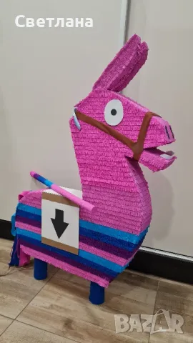 Голяма пинята Fortnite llama , снимка 7 - Други - 42343792