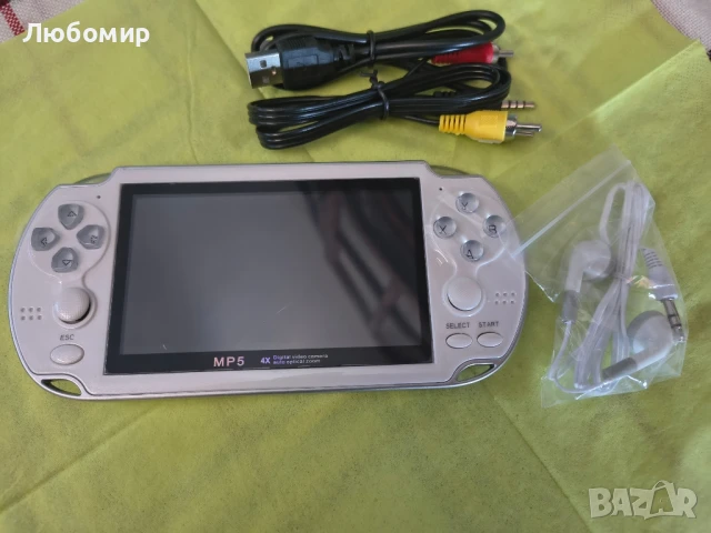 8GB видеоигрова конзола, безплатна, 2000 игри, 4.3-инчов MP5 MP6 плейър, ръчен геймплейър, бала, снимка 4 - Други игри и конзоли - 50752537