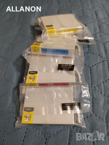 EPSON - НОВИ тонер касети комплект E-611, 612, 613, 614 + подарък E-611 (отворена), снимка 3 - Консумативи за принтери - 49755461