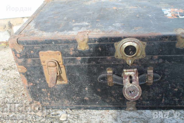 Куфар 1900-1930г, снимка 2 - Колекции - 39258379