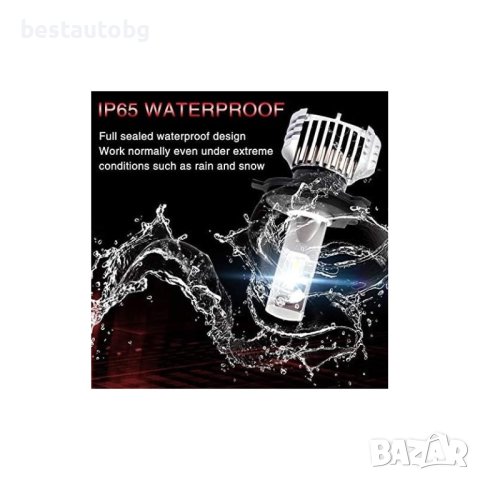 LED система P12 D3S 12V 6500LM 45W за цялостна подмяна, снимка 8 - Аксесоари и консумативи - 43152673