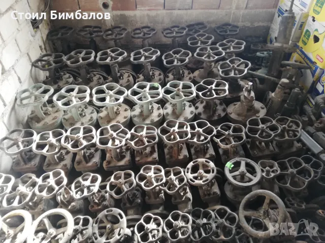 Чугунени спирателни кранове от Ф20 до Ф125мм. вътрешен диаметър