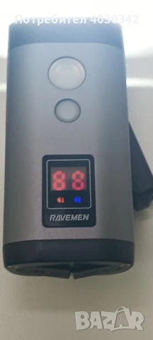 Лед Фенер за велосипед RAVEMEN, снимка 9 - Части за велосипеди - 51096635
