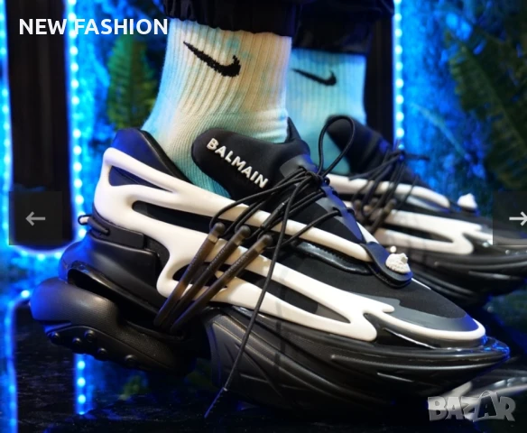 🔝🔝🔝 Дамски Маратонки BALMAIN , снимка 4 - Маратонки - 50810376
