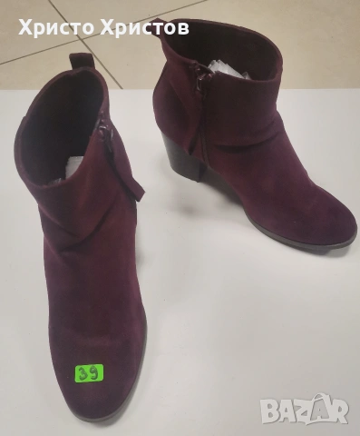 Дамски велурени боти GUTS & GUSTO Размер 37 