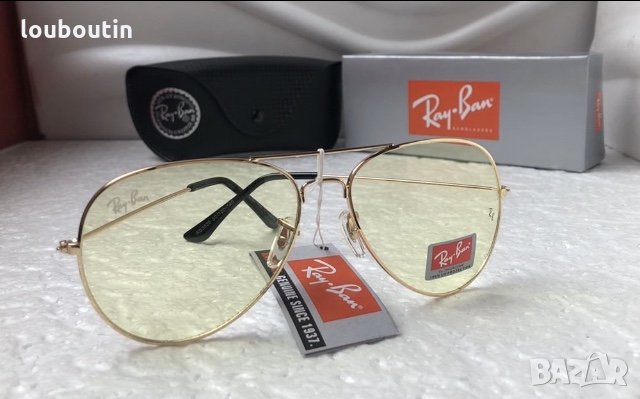 Ray-Ban RB 3026  прозрачни слънчеви очила Рей-Бан авиатор, снимка 9 - Слънчеви и диоптрични очила - 28365719