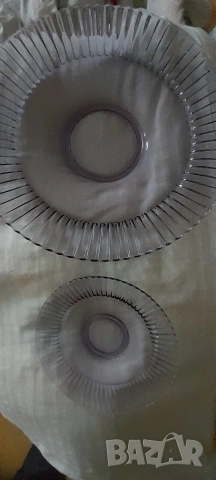 Чинии, чаши порцеланови и стъклени, някои със златен кант, прибори, ножове, снимка 9 - Съдове за готвене - 52664563