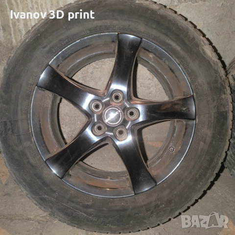 17" 5x114.3 Джанти Borbet с гуми nexen, снимка 3 - Гуми и джанти - 52095804