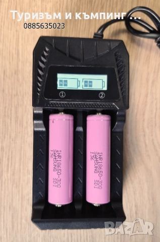 Зарядно устройство за батерии  АА,ААА,18650,18500,14500,16340,21700, снимка 4 - Друга електроника - 53406784