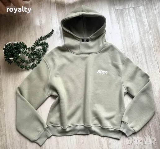 Ватиран Памучен суичър Различни цветове , снимка 4 - Суичъри - 49091564