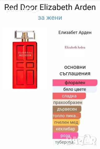 Дамски парфюм "Red door" by Elizabeth Arden / 100ml EDT , снимка 7 - Дамски парфюми - 43192783