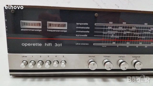 Радио Telefunken operette hifi 301, снимка 3 - Радиокасетофони, транзистори - 28864728