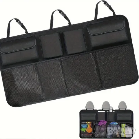 Органайзер откъм гърба на задна седалка, подходящ за хечбек и комби варианти, снимка 3 - Аксесоари и консумативи - 49884336