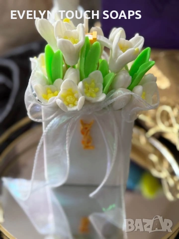 🌸✨ Букети от сапун като малки шедьоври! ✨🌸2, снимка 9 - Козметика за тяло - 53360845