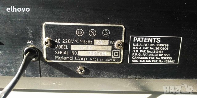 Синтезатор Roland D-10, снимка 3 - Синтезатори - 43845418