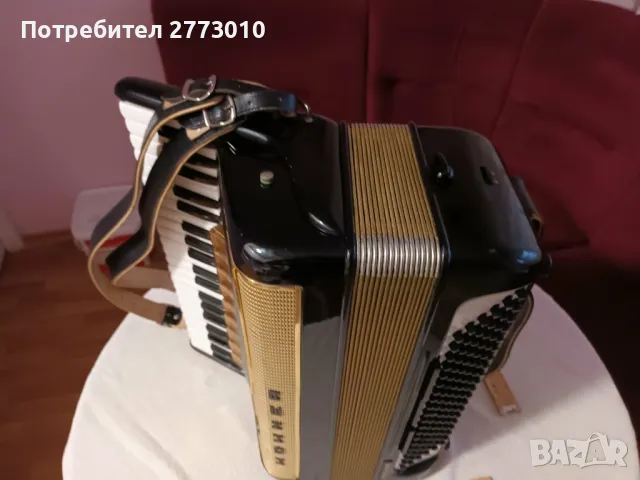 Хонер Пирола 4.р 120 баса, снимка 3 - Акордеони - 49321720