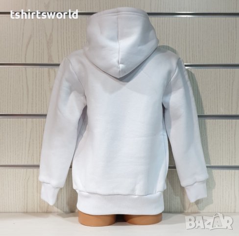 Нов детски суичър с дигитален печат Бейби Йода (BABY YODA), Starwars в бял цвят, снимка 6 - Детски анцузи и суичери - 38507081