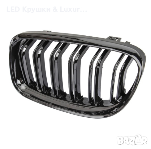 Двойни Бъбреци Черен Гланц За:BMW E90/E91 Facelift, снимка 2 - Аксесоари и консумативи - 44910690