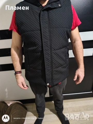 черен мъжки елек. , снимка 6 - Други - 53136150