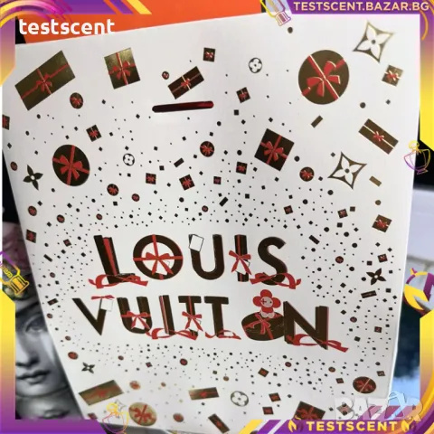 Бутикова подаръчна торба Louis Vuitton LV Christmas Holidays 2023 - 2024 Shopping Bag празнична, снимка 17 - Чанти - 48421523