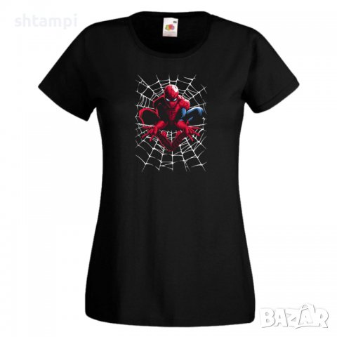 Дамска тениска Spiderman 011 Игра,Изненада,Подарък,Празник,Повод, снимка 2 - Тениски - 37282311
