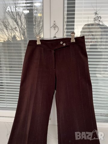 Дамски панталон - кафяв, снимка 4 - Панталони - 39811599