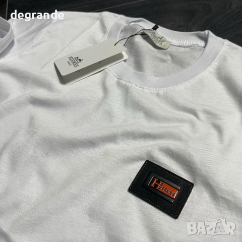Мъжка тениска Hermes , снимка 3 - Тениски - 53304921