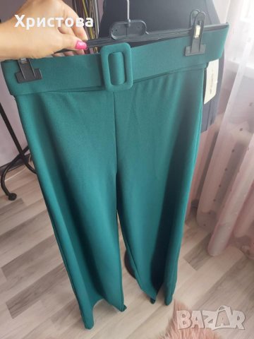 НОВ! Панталон с широк крачол и висока талия - 30,00лв., снимка 7 - Панталони - 33523113