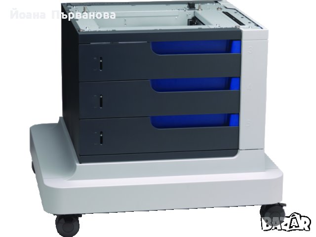 Продавам CC423A HP Color LaserJet 3x500-sheet Paper Feeder and Stand