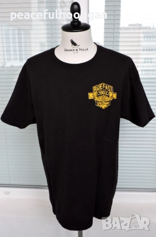 Harley Davidson RICHCO CHIANG MAI THAILAND Mens Black Motorcycle Biker T-Shirt Rare Size L