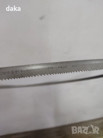 Би-метална банцигова лента  13х0,6, снимка 2 - Други машини и части - 52154368