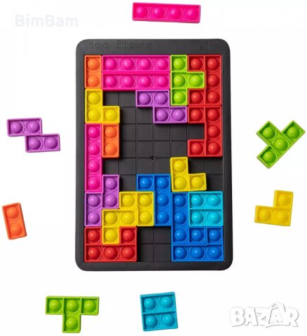 Забавна игра със строителни блокчета / Block Building Game / Play Create - 27 части, снимка 3 - Образователни игри - 37938245