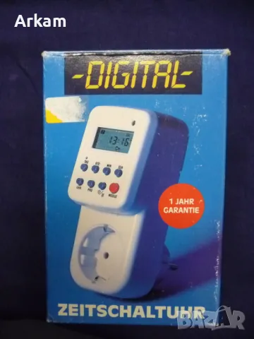 Електронен таймер, реле за време, седмичен, 220V, 16A, 3500W