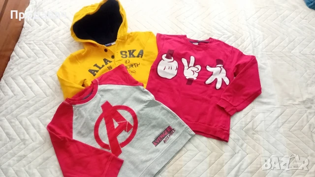 лот две блузки и суичер, снимка 2 - Детски анцузи и суичери - 51186657