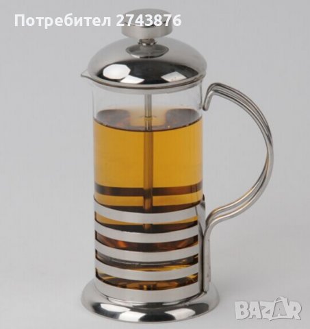 Френска преса - кана за чай и кафе-350мл , снимка 6 - Съдове за готвене - 37041791