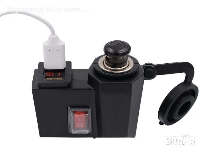 Запалка за мотор 3в1 с волтметър и зарядно, снимка 4 - Аксесоари и консумативи - 48769935