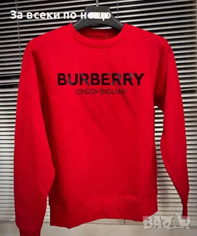 Унисекс блуза✅Дамска блуза Burberry✅Мъжка блуза Бърбъри - 4 цвята и 2 модела Код LFS165, снимка 6 - Блузи с дълъг ръкав и пуловери - 47859153